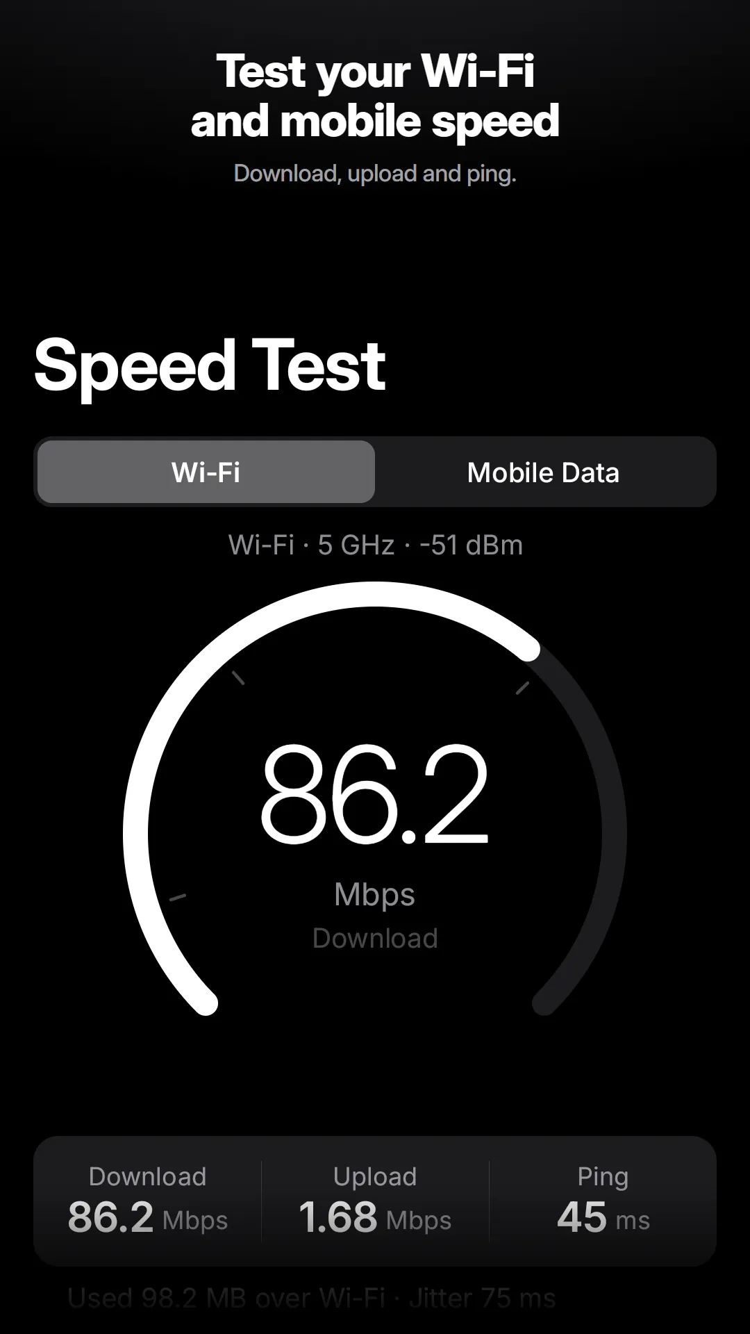 MaxBars: Speed test